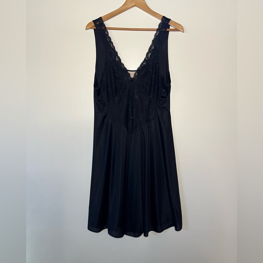 FESTIVAL NIGHTGOWNS WOMENS BLACK MIDI